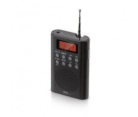 [BZ-R3740 휴대용 라디오] 라디오 (AM/FM), 휴대용, AAA 배터리 사용, 시계, 알람