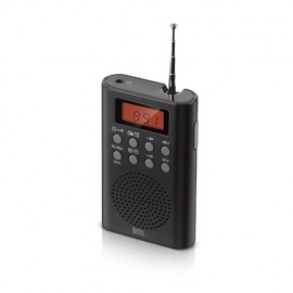 [BZ-R3740 휴대용 라디오] 라디오 (AM/FM), 휴대용, AAA 배터리 사용, 시계, 알람